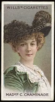 Female Musician Drucke: Chaminade / Cig Card
