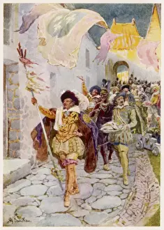 Samuel De Champlain Drucke: Champlain at Port Royal