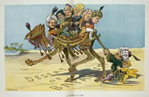 Puck Magazine Cartoons Online Drucke: A chance at last