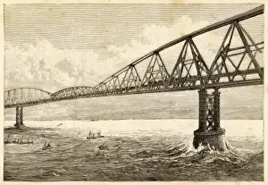 19th Century Railway Engineering Drucke: Channel Bridge 2