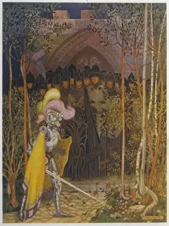Arthurian Legend Prints Drucke: The Chapel Perilous