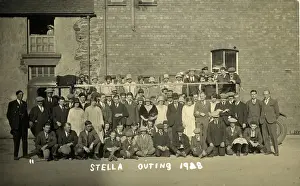 Charabanc Ausflug in Llangollen im Denbighshire
