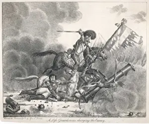 British Cavalry Charge Drucke: Charging the Enemy