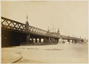 Victorian Era Bridges UK Drucke: Charing Cross Bridge