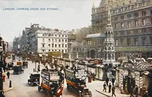 Charing Cross Station Drucke: Charing Cross C1915