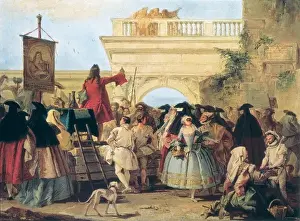 Historical Paintings Drucke: The Charlatan
