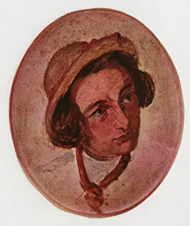 Victorian Era Writers Drucke: Charles Dickens (Egg)