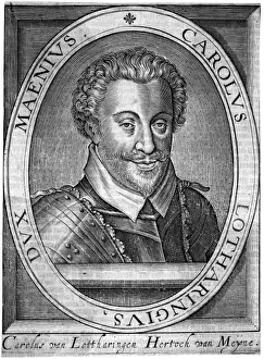 French Soldier Statesman Drucke: Charles Duc Mayenne