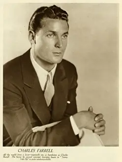 Classic Hollywood Actors Drucke: Charles Farrell