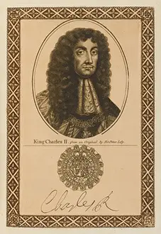 17th Century Monarchs Drucke: CHARLES II