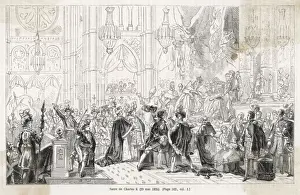 Historical Royal Images Online Drucke: Charles X Crowned 2