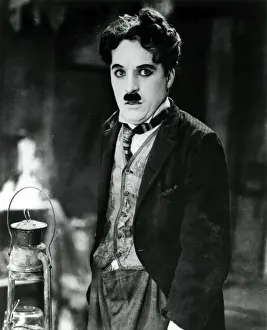 Charlie Chaplin als der kleine Trampf