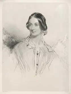 Historical Female Figures UK Drucke: Charlotte Strathmore
