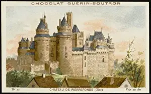 Drucke von Schloss Pierrefonds (Oise) Oise Drucke: Schloss Pierrefonds