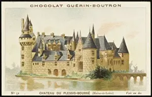 France Historic Buildings Drucke: Chateau / Plessis-Bourre
