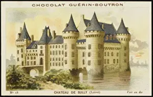 19th Century French Architecture Drucke: Chateau De Sully
