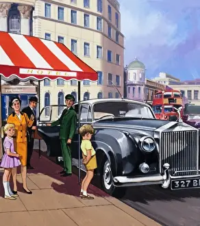 Bowler Drucke: Der Chauffeur