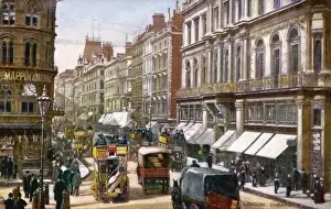 Historical England Photos Drucke: Cheapside / London C1900