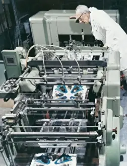 Überprüfung einer Druckmaschine