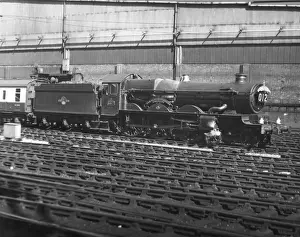 Vintage Steam Locomotives UK Drucke: Cheltenham Spa Express