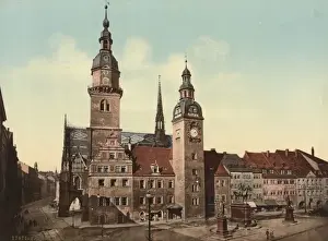 German Historical Monuments Drucke: Chemnitz. The three memorials