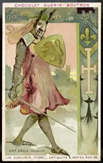 Medieval Knight Armor Drucke: Chevalier / 14th C