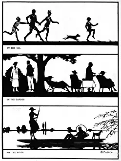 Chiaroscuro in Silhouette von H.L.Oakley