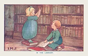 Kinder und Bücher