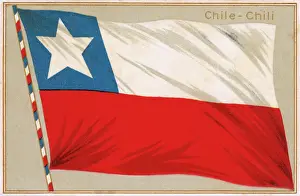 Verwandte Bilder Drucke: Flaga Nacional de Chile