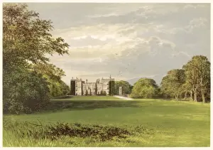 Northumberland History Drucke: Chillingham Castle / 1879