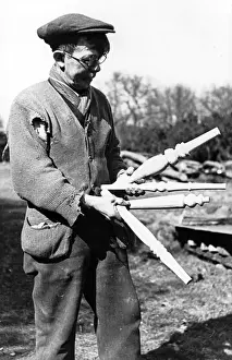 Traditional Woodworking Techniques Drucke: A Chiltern bodger