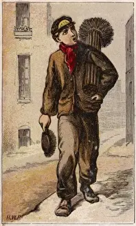 Victorian Era Occupation Drucke: Chimneysweep (Petherick)