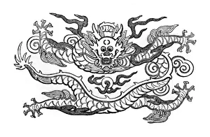 Dragon Mythology Drucke: Chinese Dragon