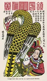 Chinesischer Adlerdruck