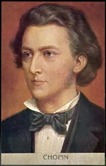 Drucke von Frederic Chopin polnischer Musiker Frédéric Chopin Drucke: Chopin, unbekannt