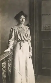Suffragette Drucke: Christabel Pankhurst
