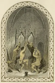 Drucke von Weihnachtsglockenschlinger Datum: 1869 Kulturelle Feste Und Traditionen Drucke: Weihnachtsglockenläufer