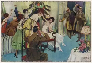 World War History Drucke: Christmas Leave
