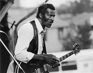 Chuck Berry auf der Bühne