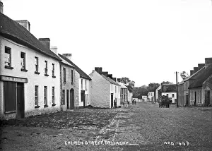 Grafschaft Londonderry Drucke: Kirchstraße, Bellaghy