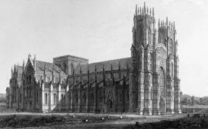 Historic Buildings UK Drucke: Churches / Beverly Minster