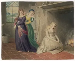 Fairy Tale Art Drucke: Cinderella / Richter
