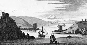 Historical Cornwall Images Drucke: FOWEY