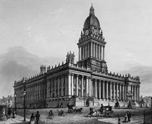 Yorkshire England Historical Landmarks Drucke: LEEDS