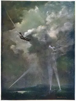 World War I Aviation Art Drucke: CIRCA 1918