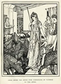 Circe und die Schwein