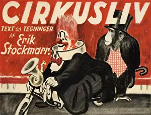 Vintage Circus Illustration Drucke: Circus Life