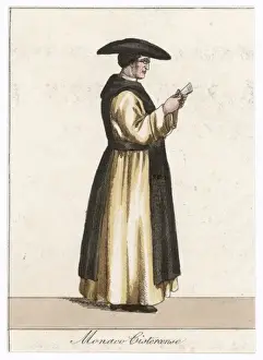 Christian Monk Images Drucke: Cistercian Monk