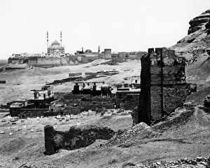 African Historical Sites Drucke: Citadel of Cairo, Egypt