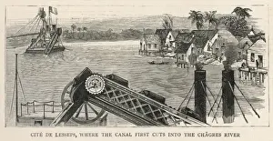 Karte von Suez